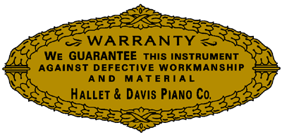 502060 - Hallet & Davis Piano Co.